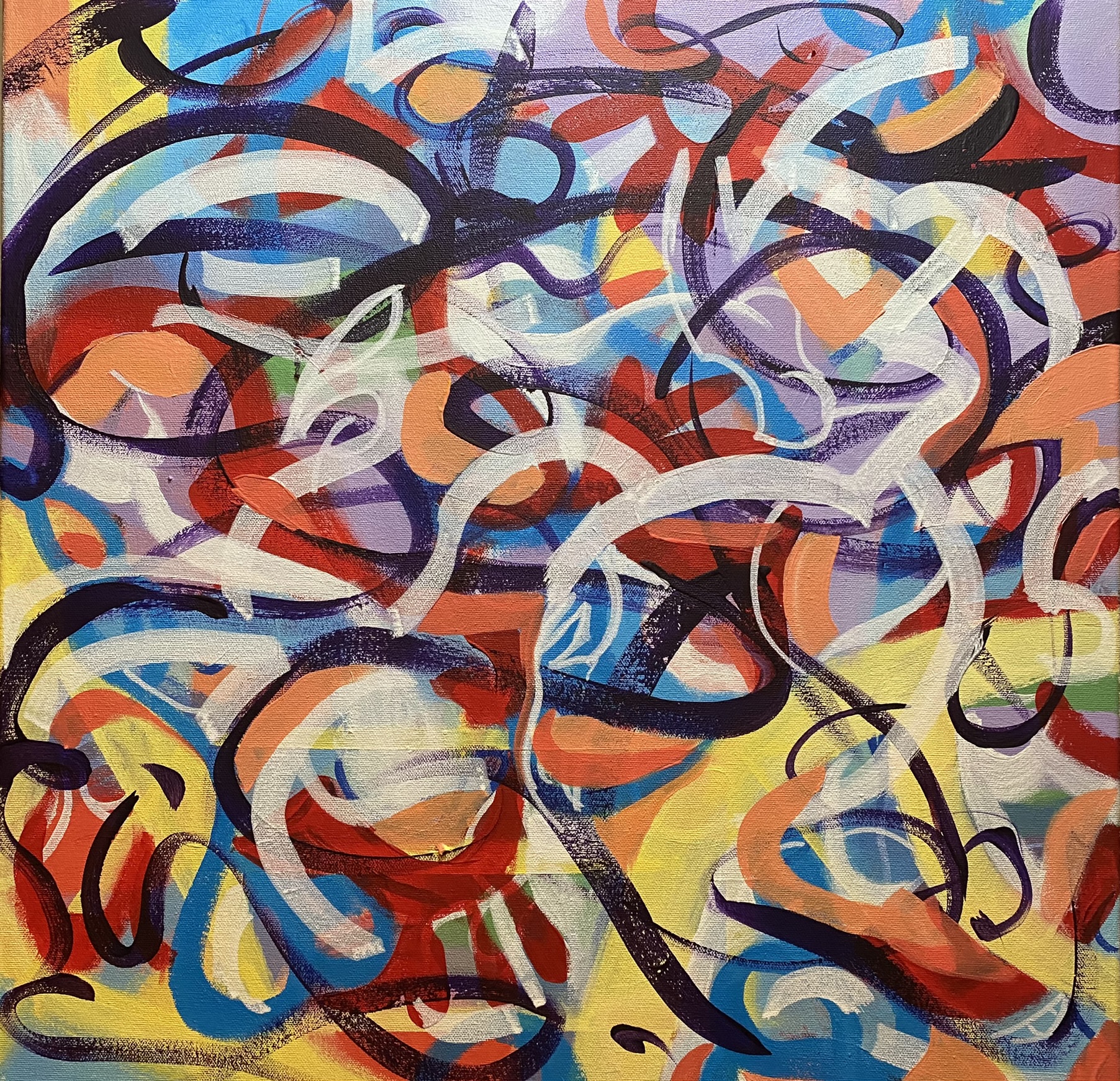 Abstract painting 221 Thomas David Carr