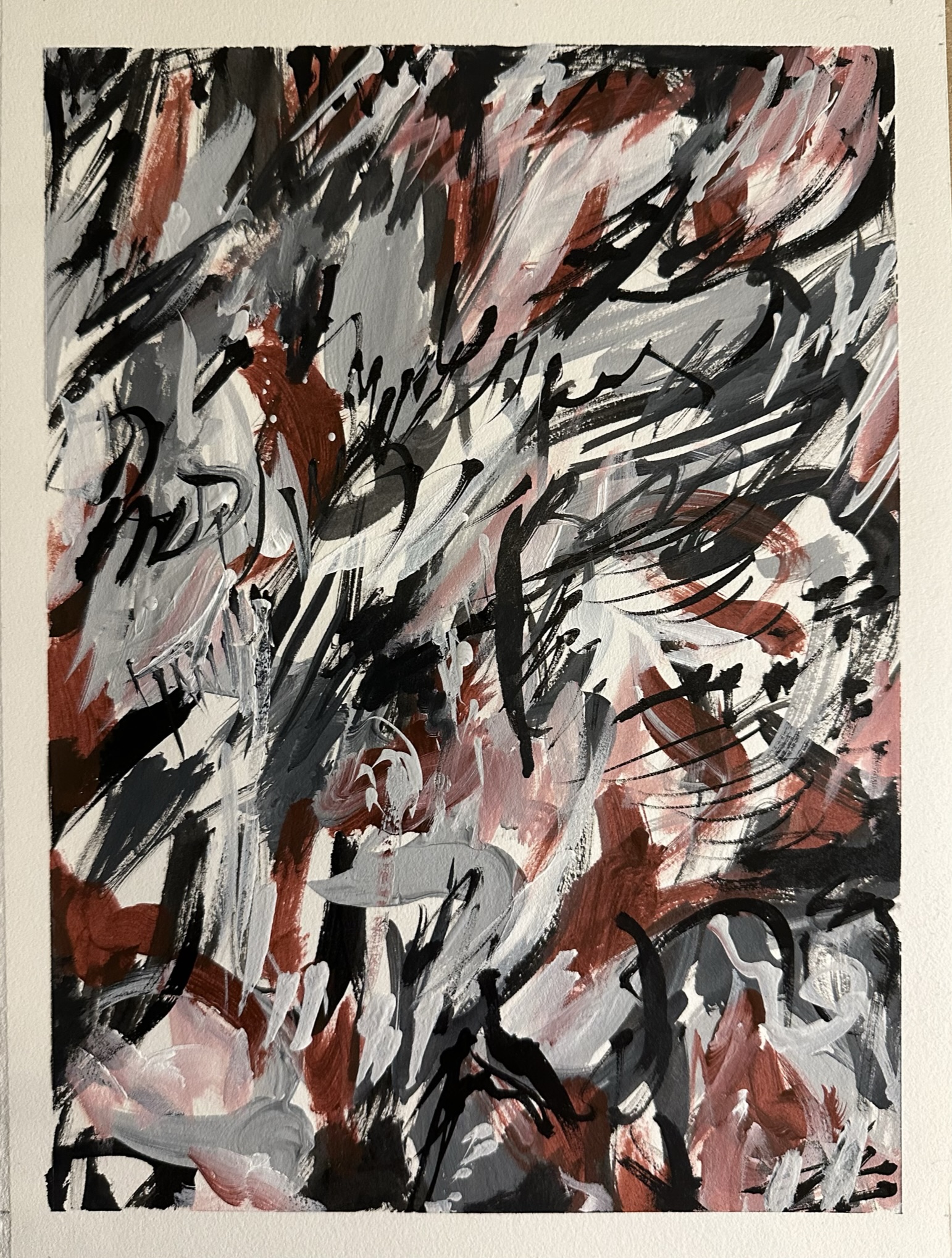 Abstract painting 2321 Thomas David Carr